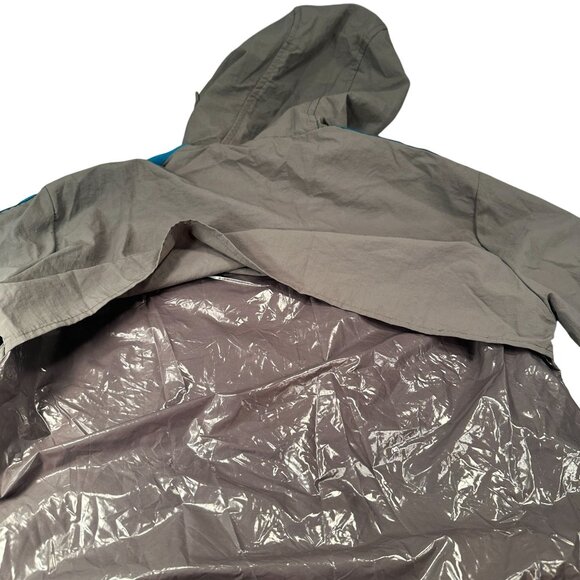 Original Ashley 26 International Hooded Windbreaker Women Utility Zip Drawstring - Picture 11 of 16